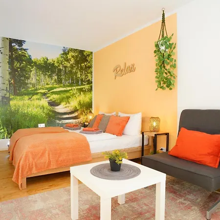 شقة Relax - Orange Mit Pool Und Sauna سونثوفن